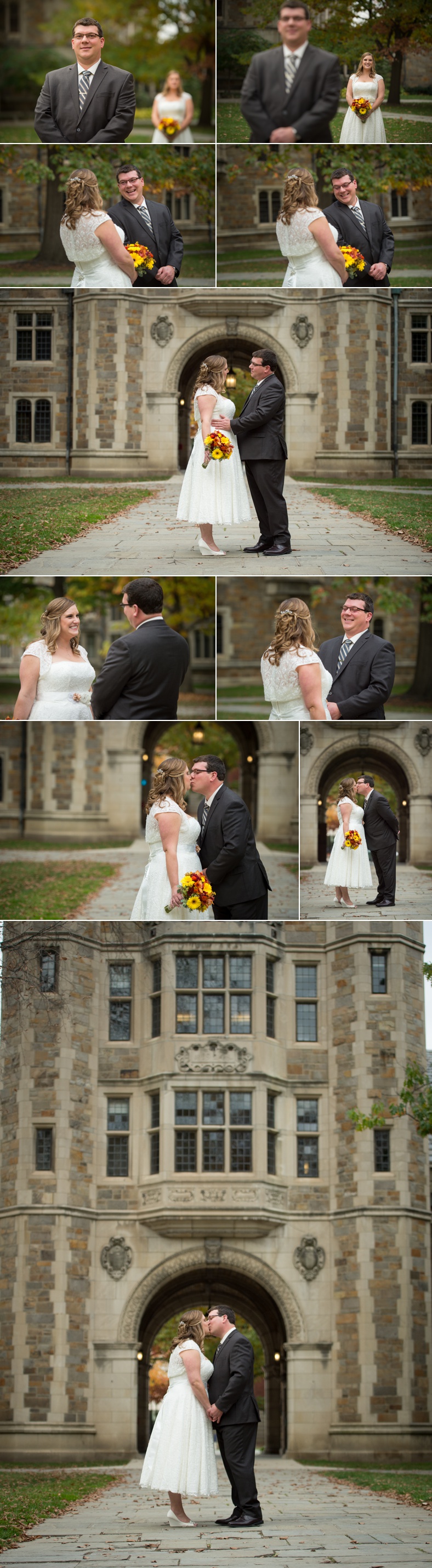 Fall Wedding at University of Michigan