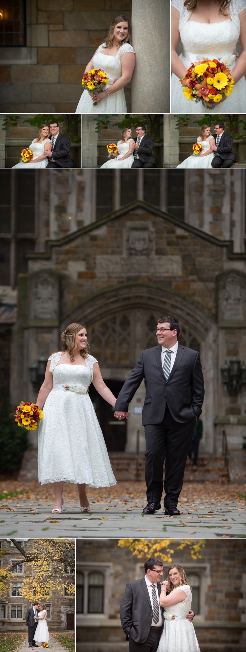 University of Michigan Law Quad First Look Wedding Webers 3