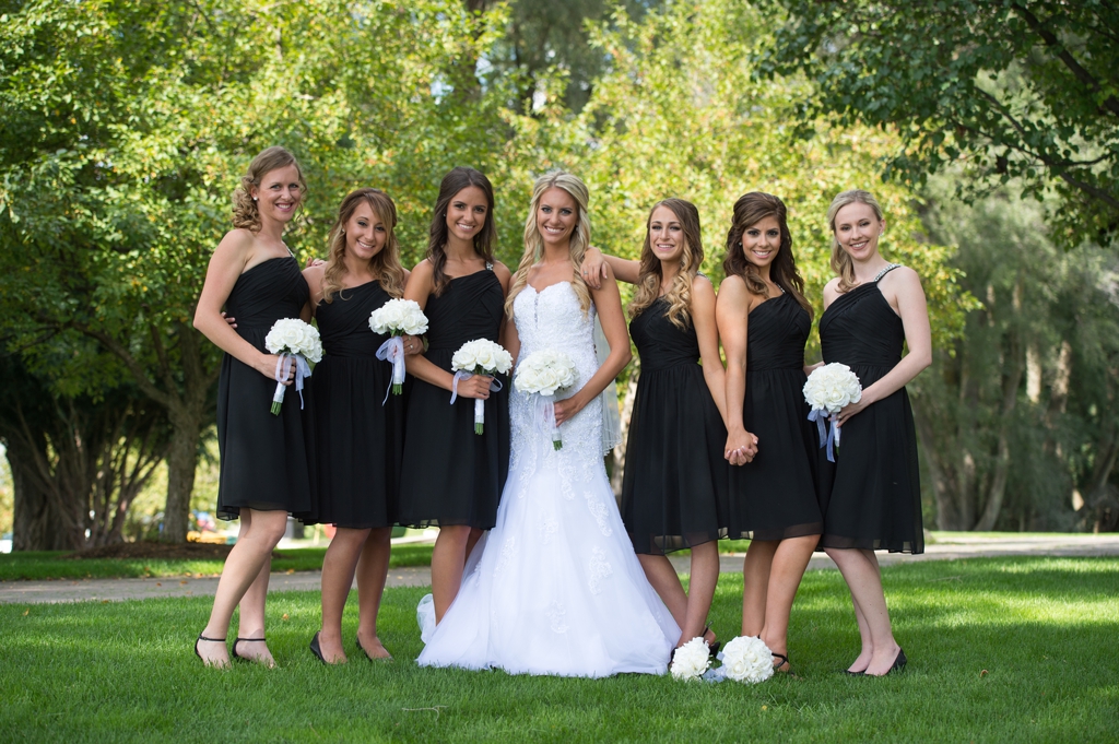 Bridesmaids at the Wyndgate Golf Club 