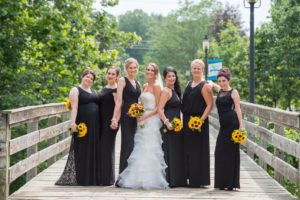 Wolcott Mill Wedding Bridesmaids