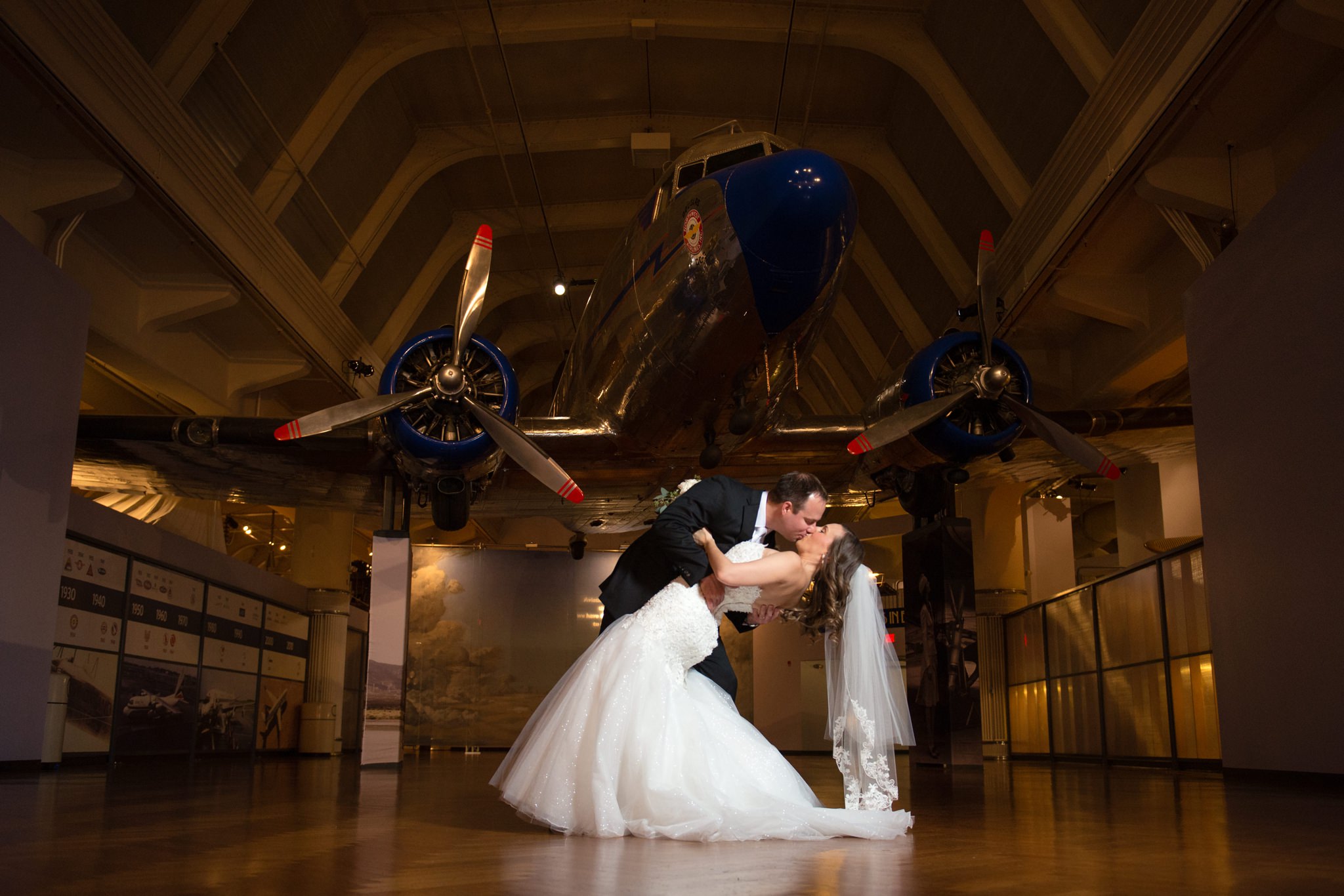 Wedding at the Henry Ford Museum