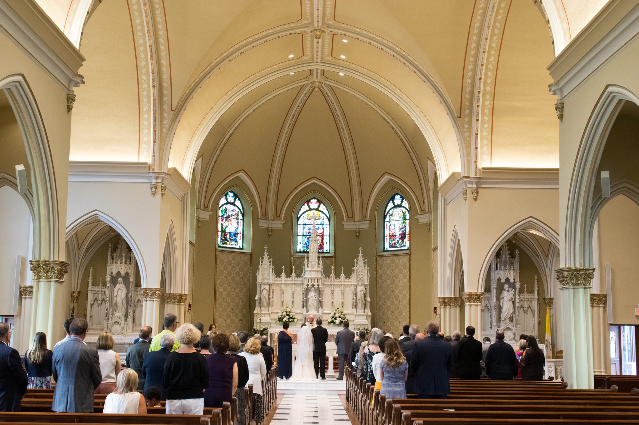 St. Pauls on the Lake Grosse Pointe Wedding