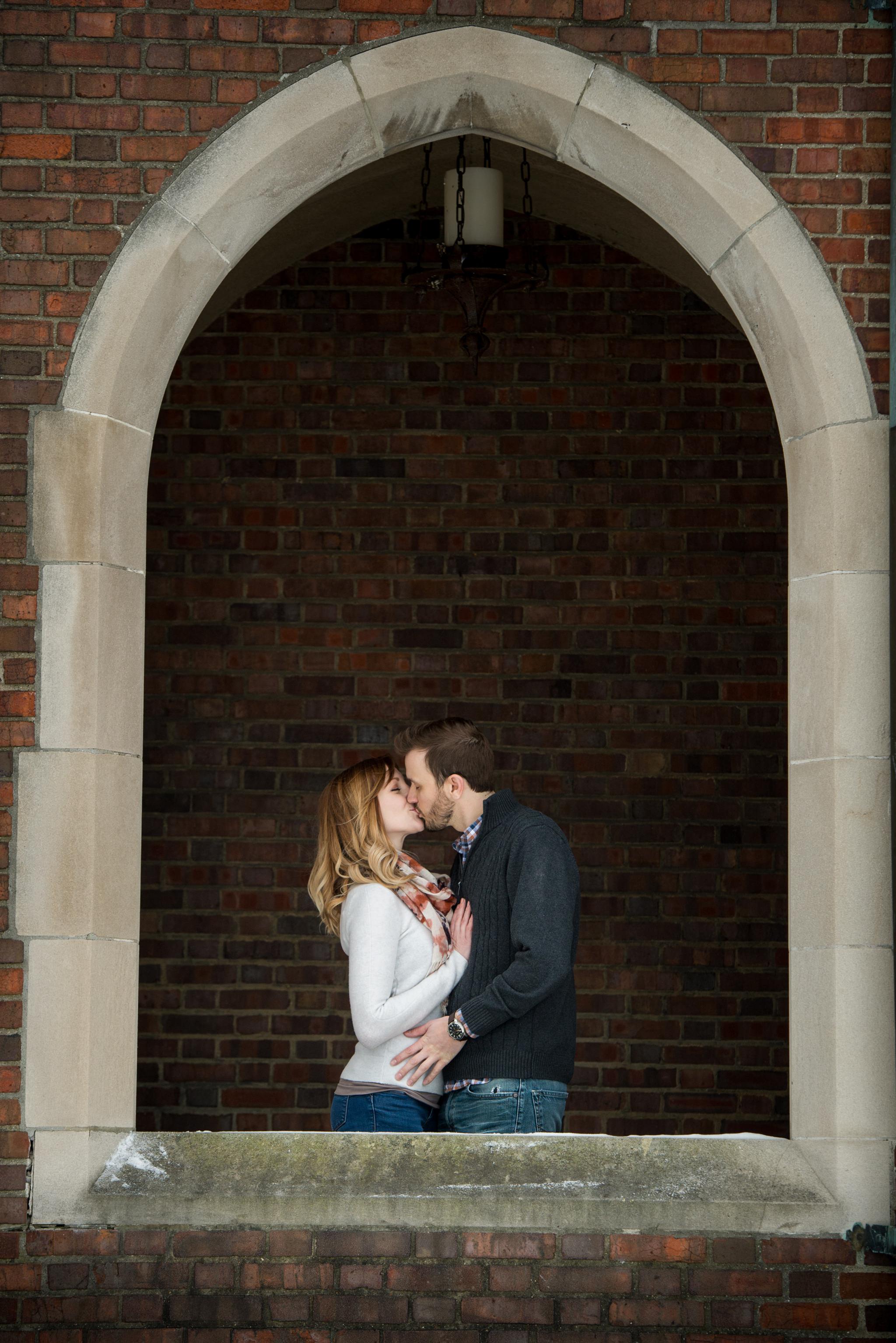 Grosse Pointe Academy Engagement Session