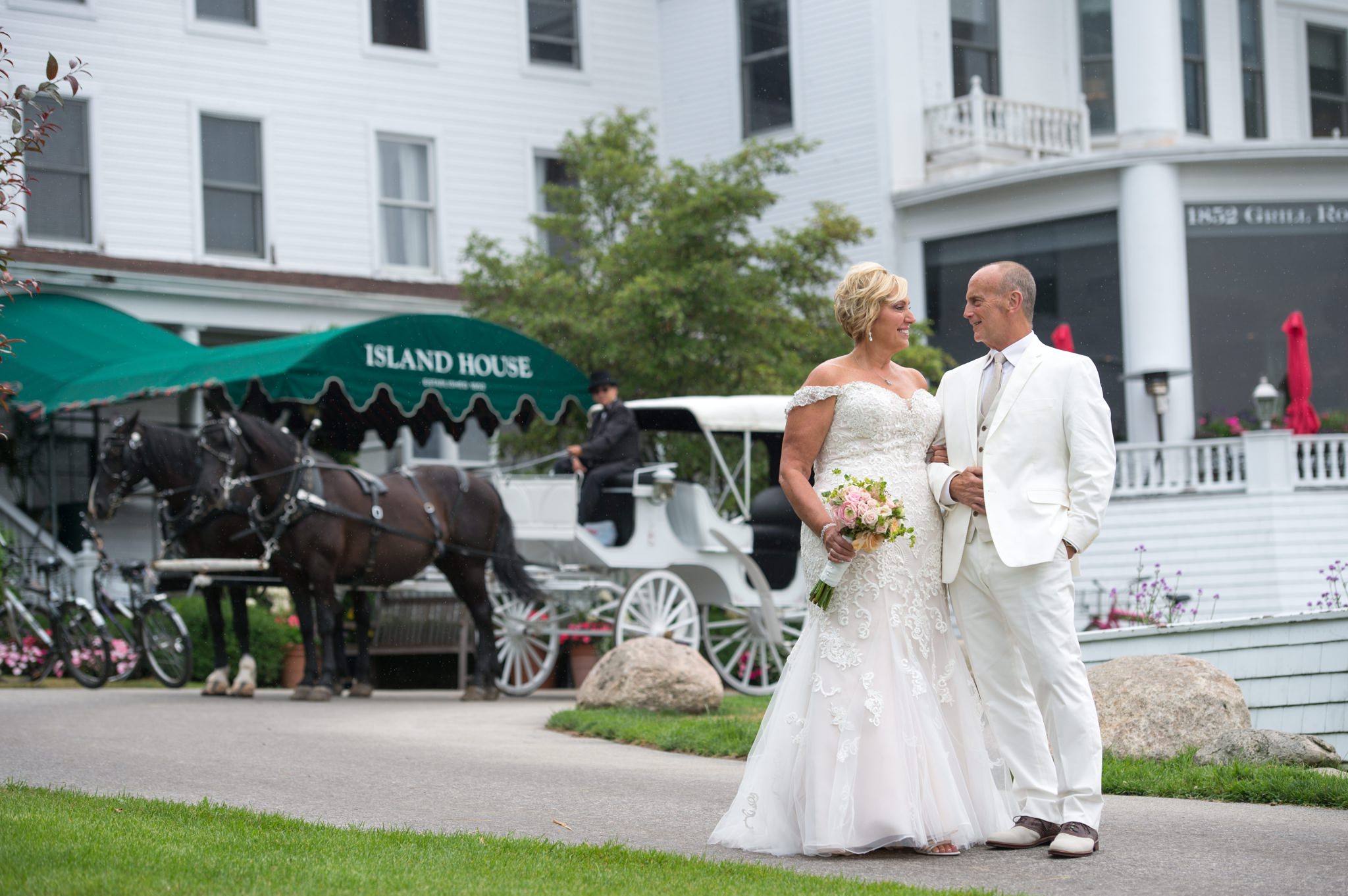 Island House wedding on Mackinac Island