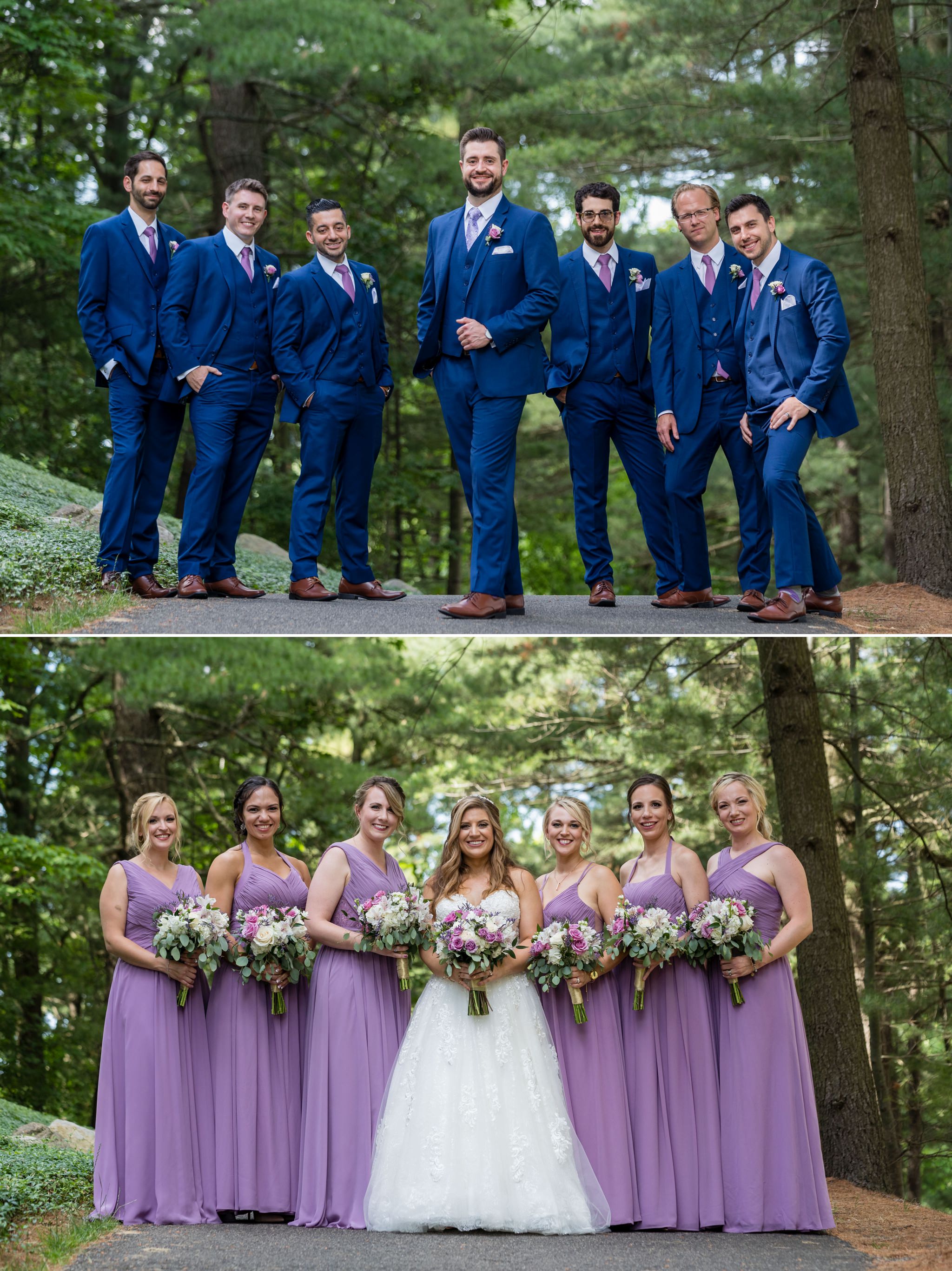Oakhurst Country Club bridal party