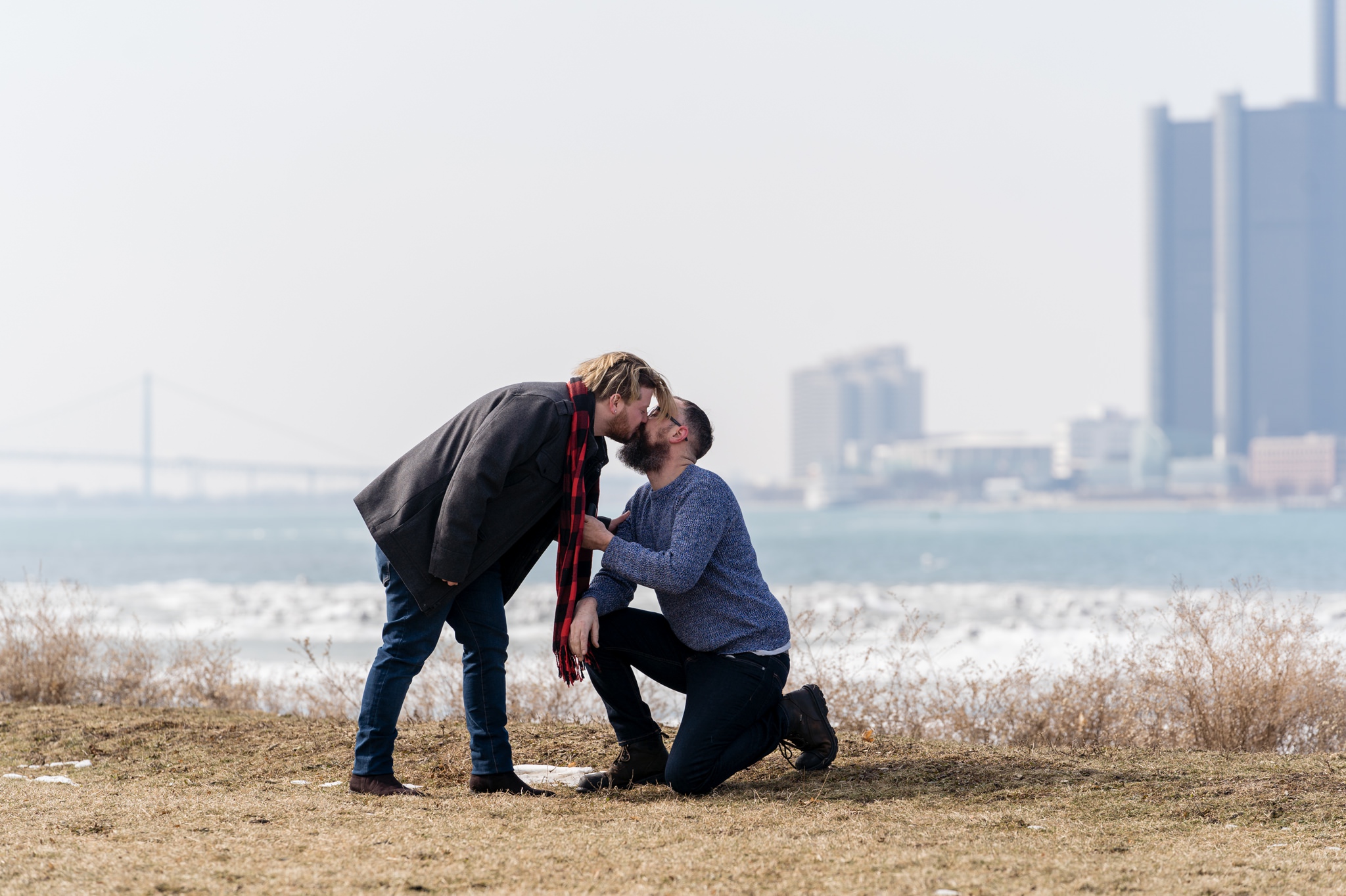 same-sex proposal photography