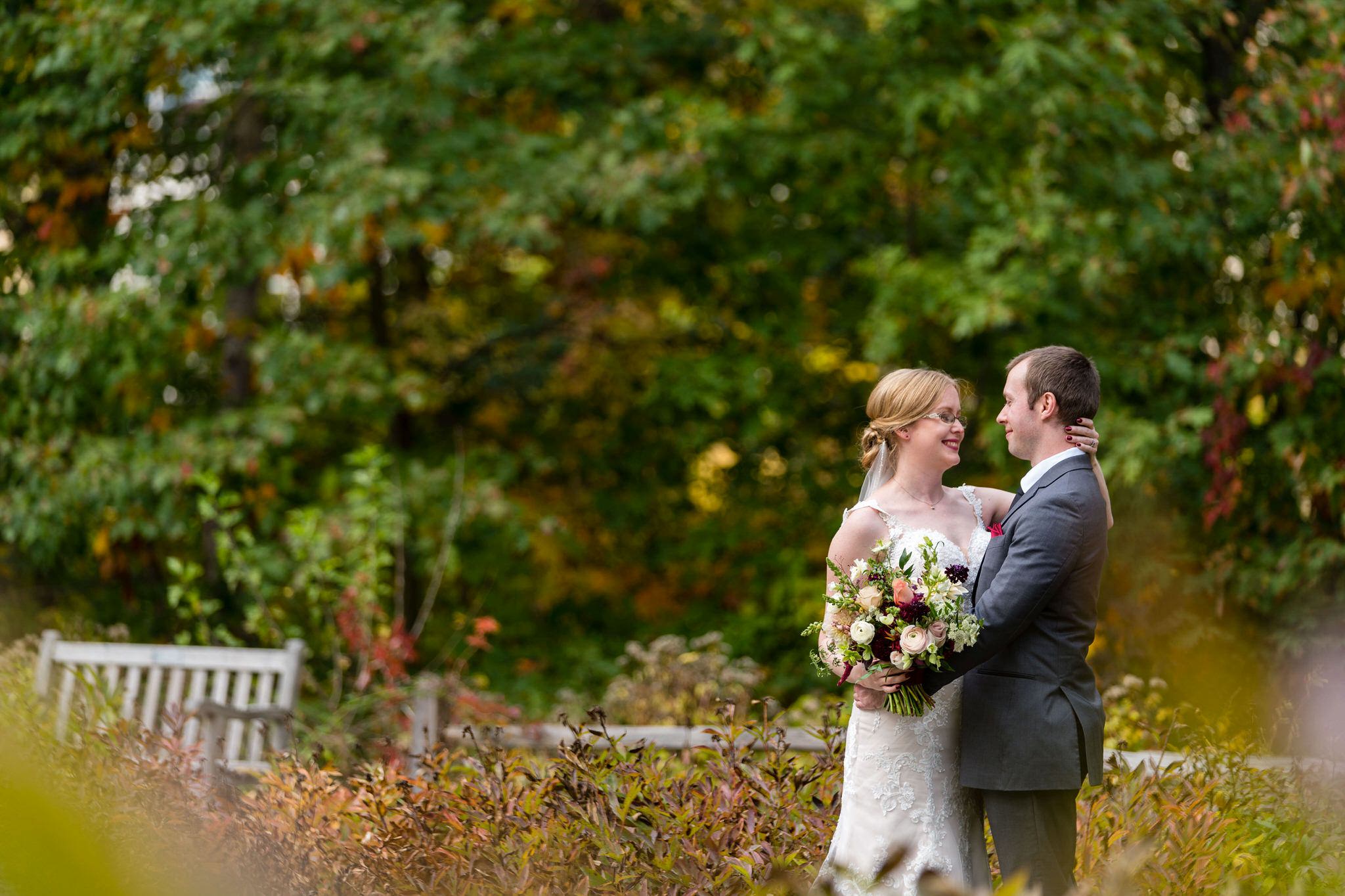 Nichols Arboretum wedding