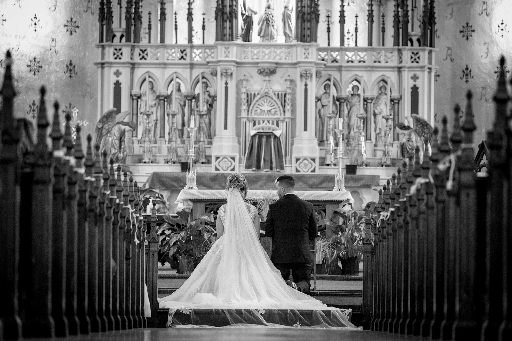 St. Anne de Detroit wedding