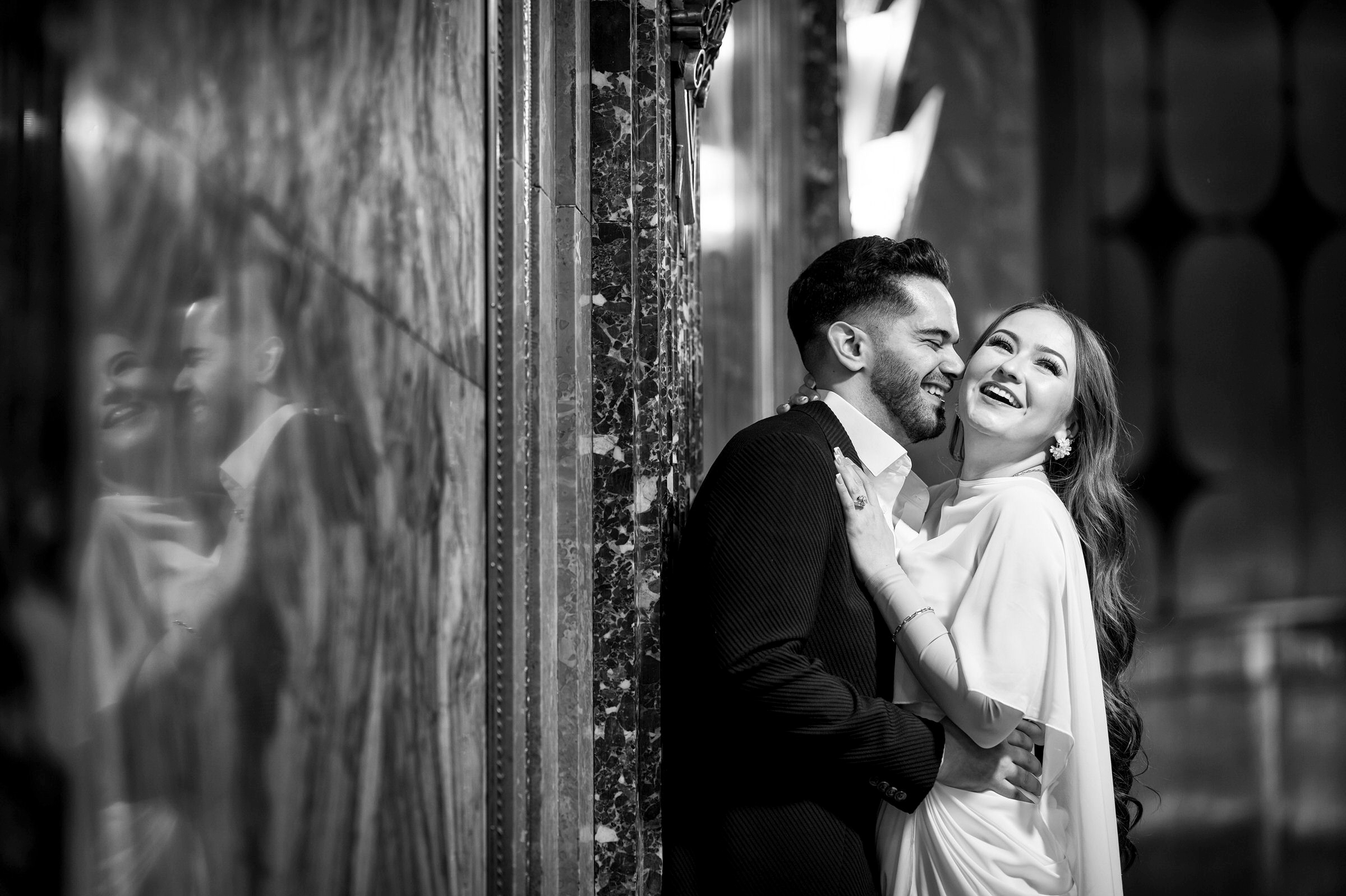 Engagement Session at Fisher Building