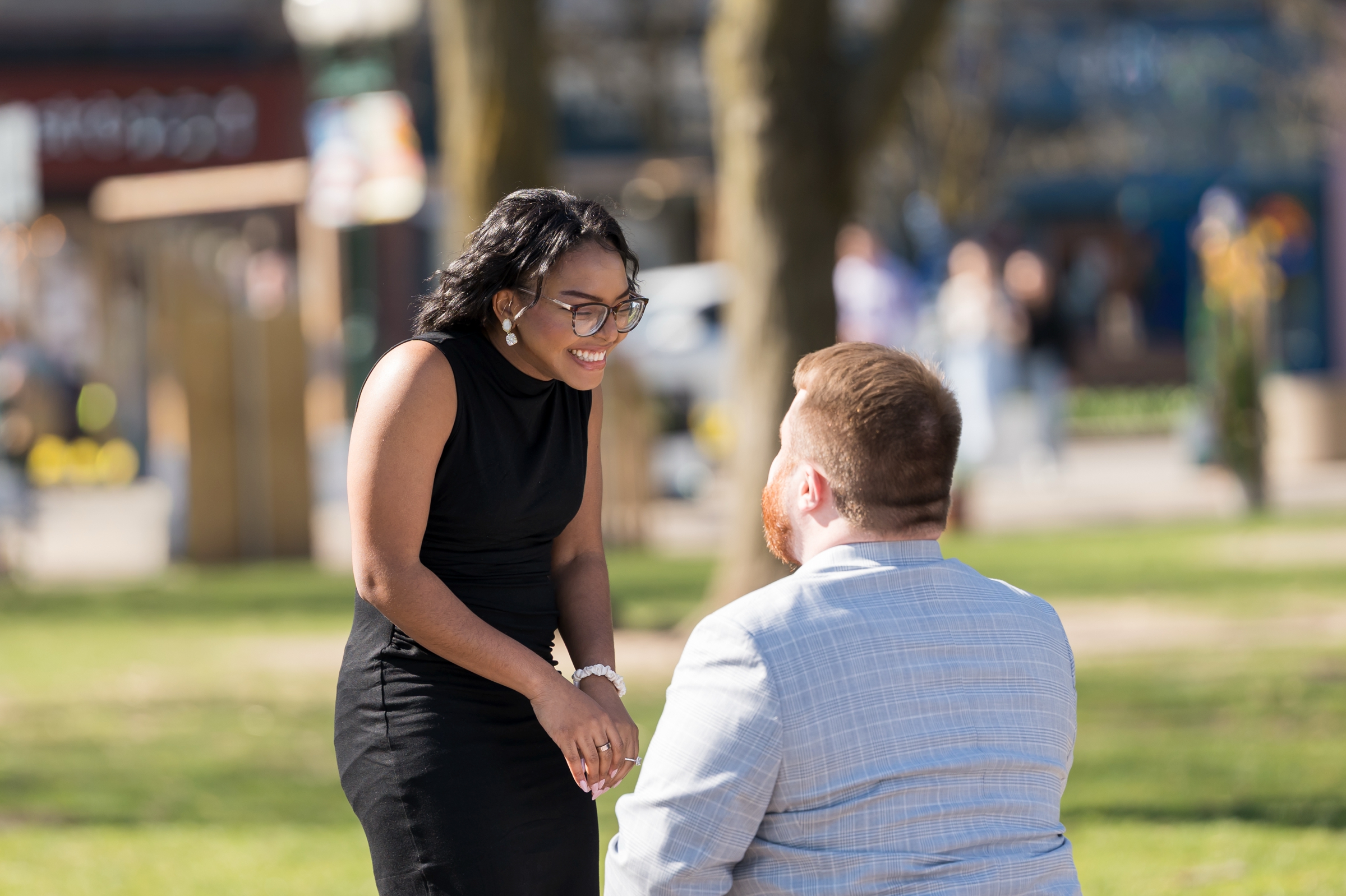 Proposal in Downtown Plymouth