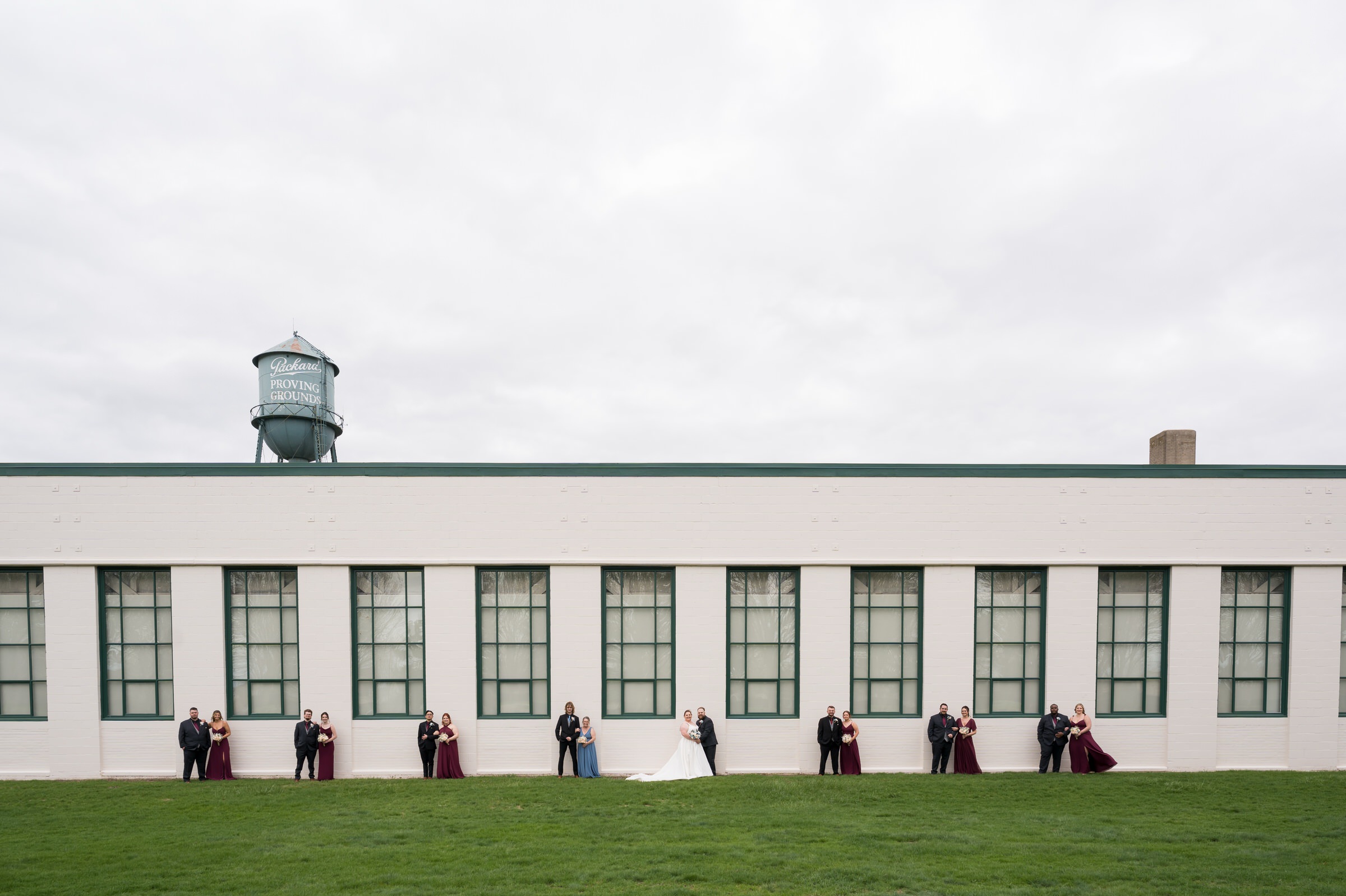 Wedding at Packard Proving Grounds
