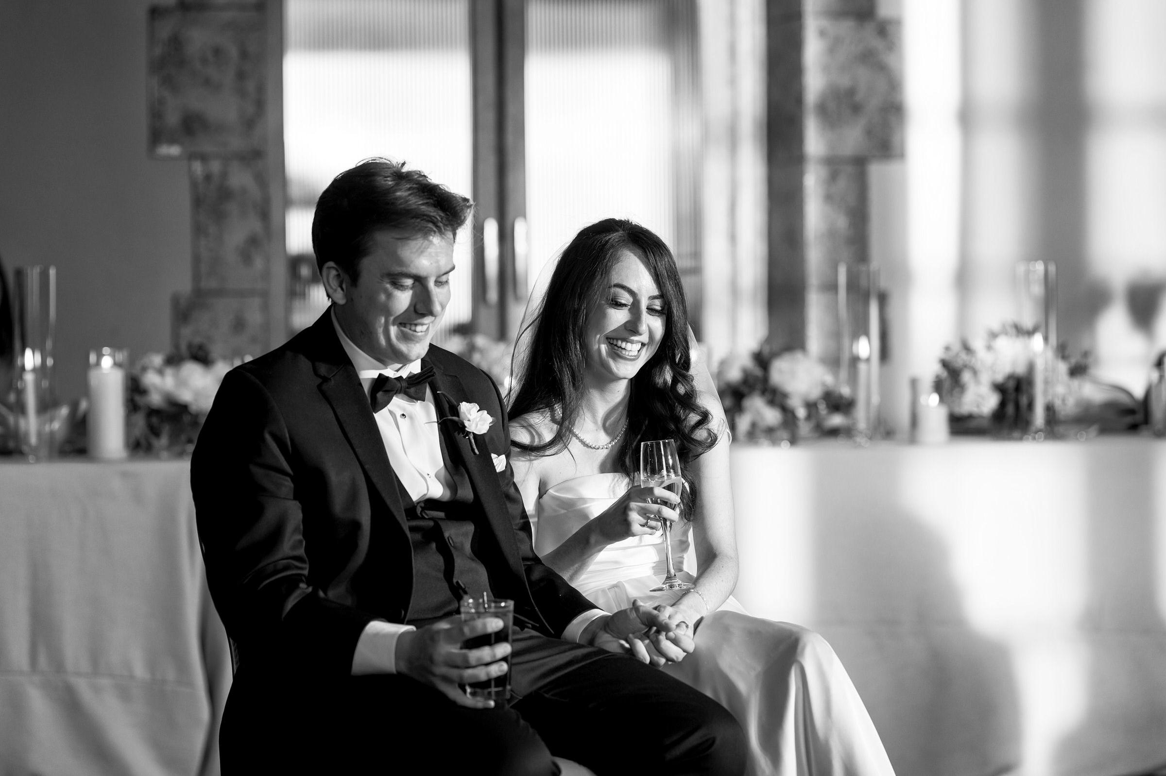 waterfront reception at Grosse Pointe Yacht Club,