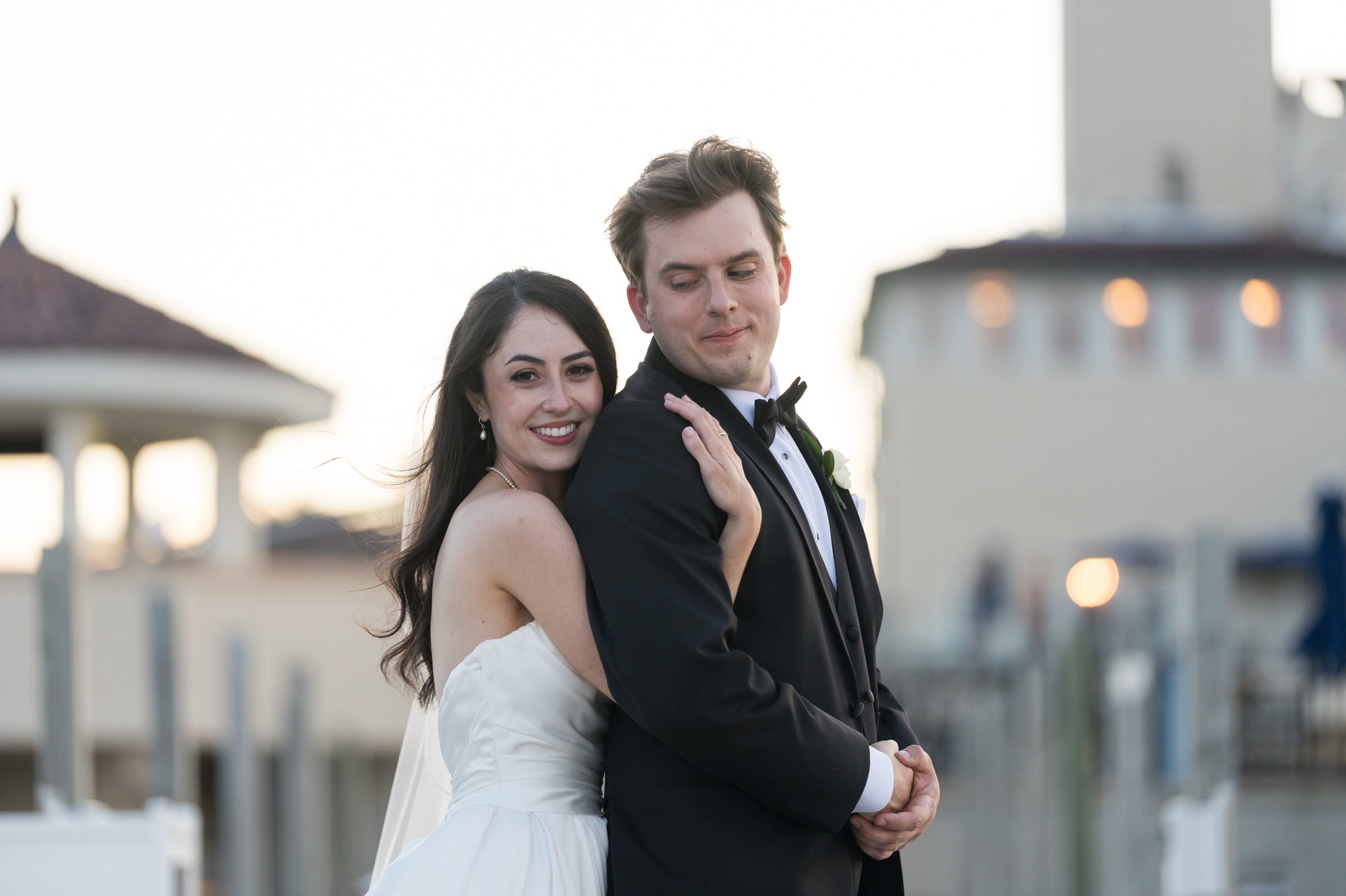 waterfront reception at Grosse Pointe Yacht Club,