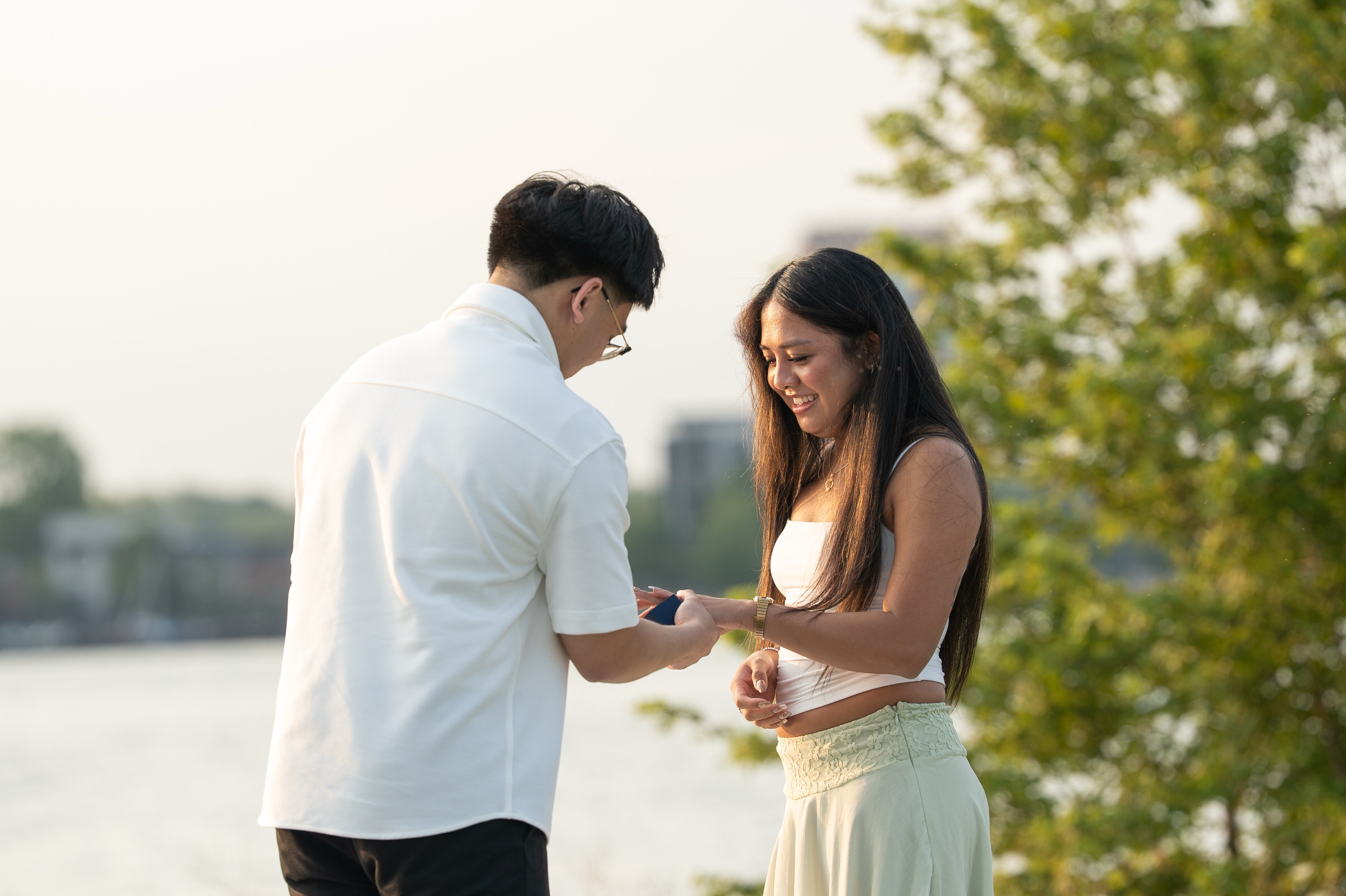 Surprise Proposal on Belle Isle