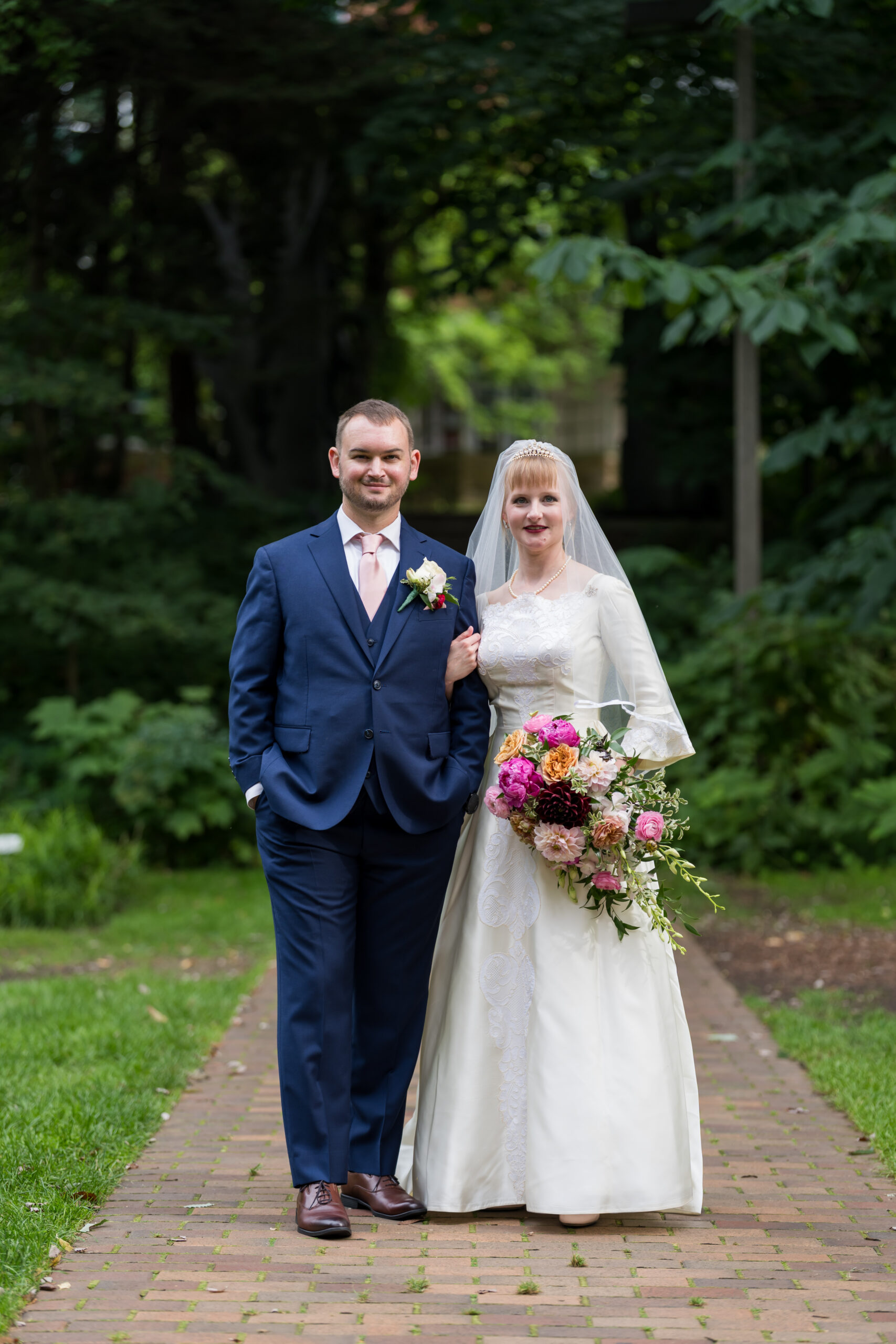 Vintage-Inspired Wedding in East Lansing