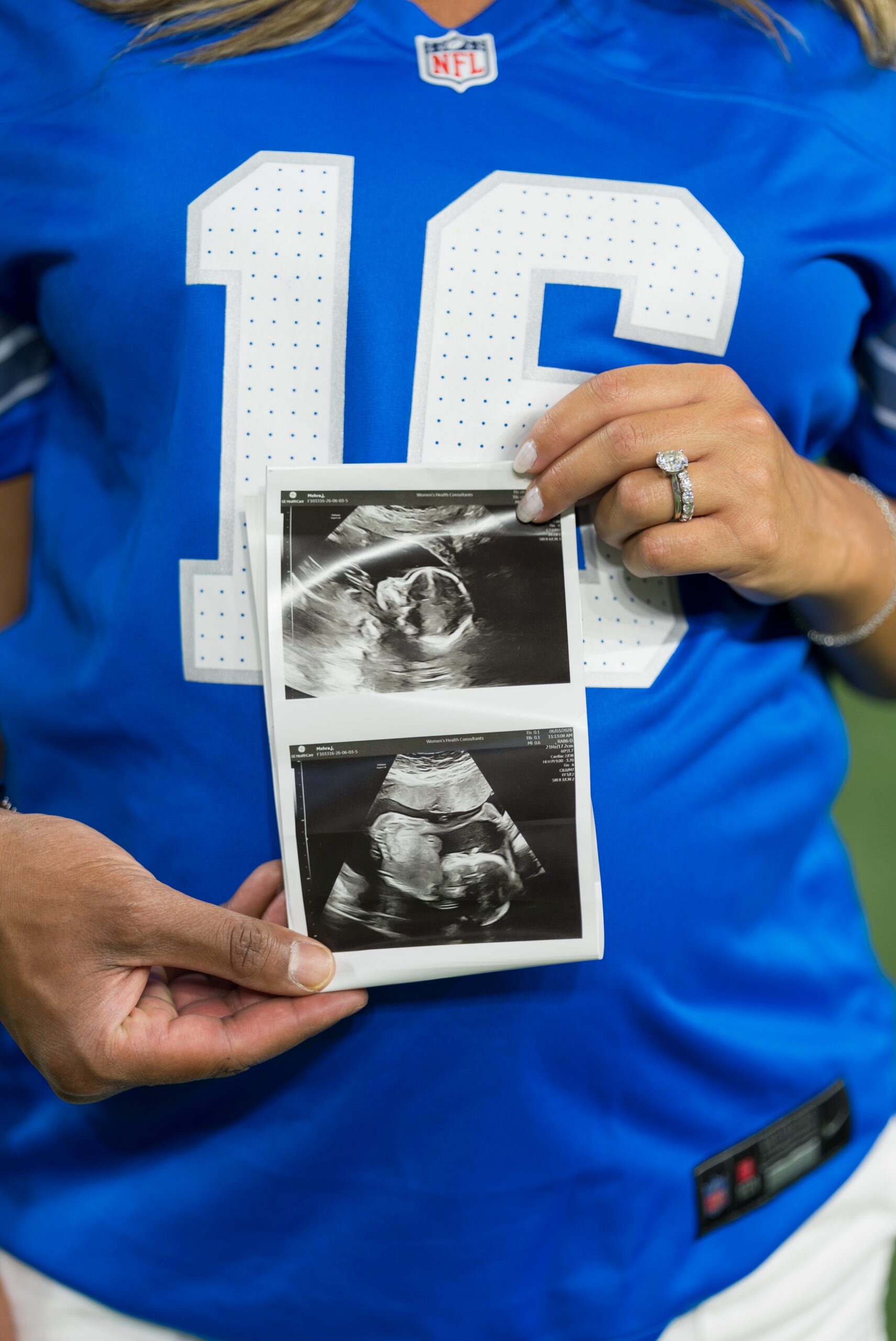 Maternity Session at Ford Field