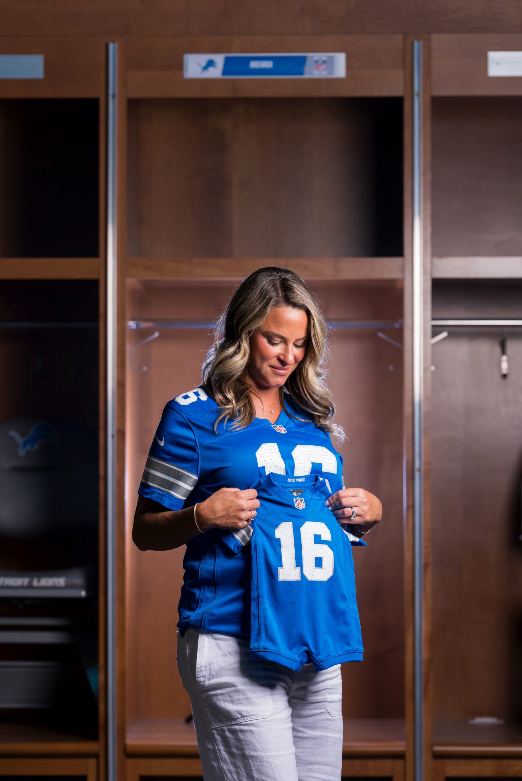 Maternity Session at Ford Field