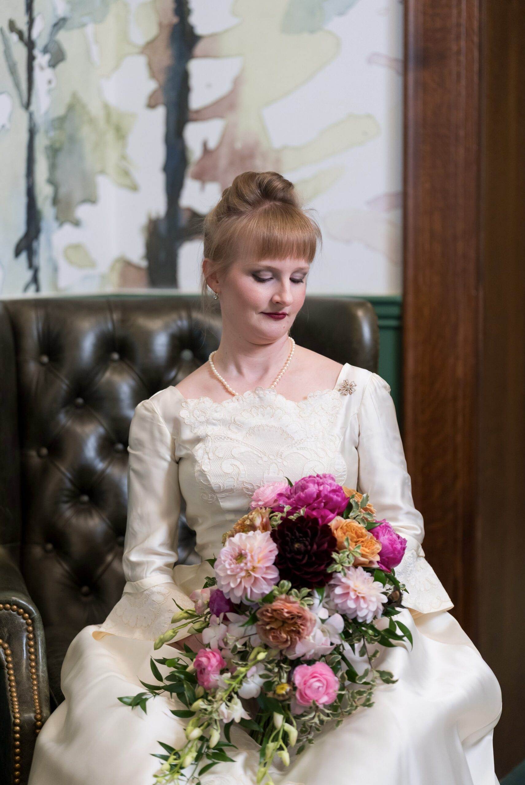 Vintage-Inspired Wedding in East Lansing